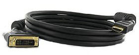 DVI to HDMI cable